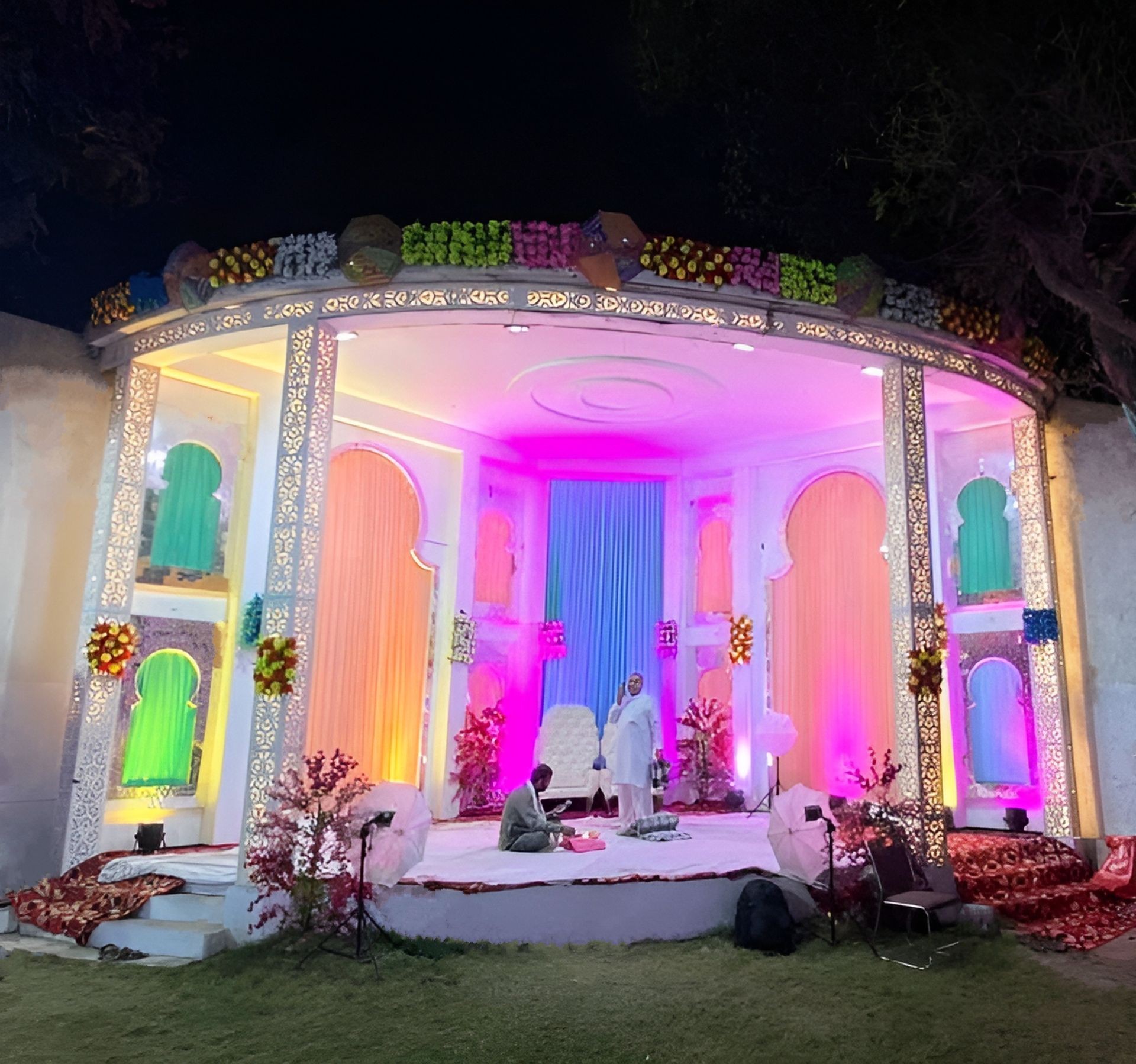 "Wedding Stage Near Me" Elevate Your Event with Our Exquisite Premium Stage/Mandap